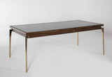 Montego Dining Table (Montego Walnut/Car.Marb)3 Pieces - 20-MNT-DINING TABLE