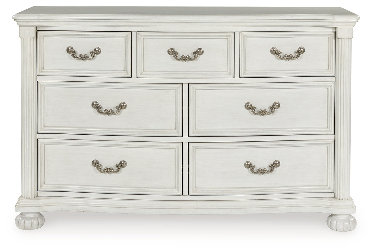 Montelaine Antique White Dresser - B795-31