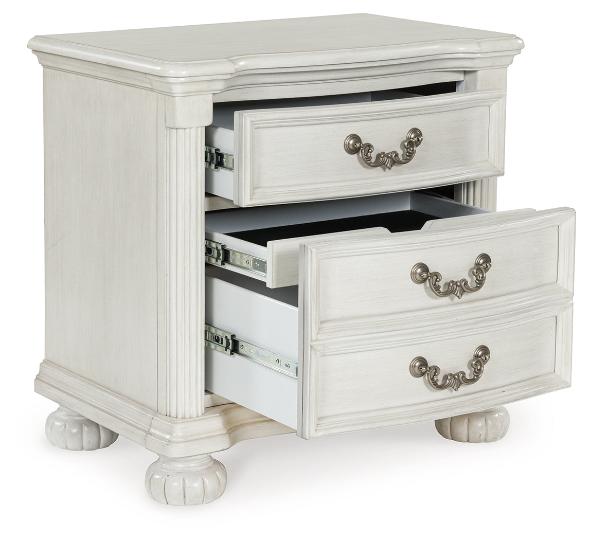 Montelaine Antique White Nightstand - B795-93