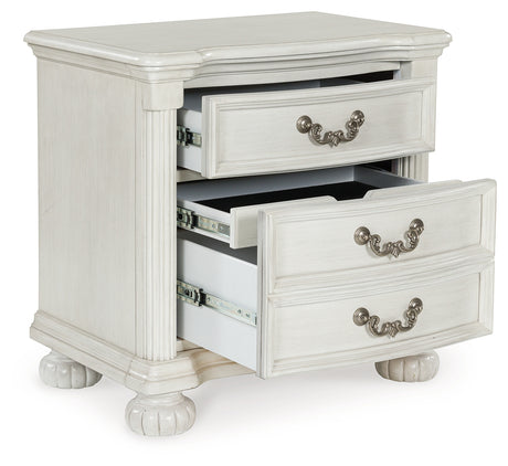 Montelaine Antique White Nightstand - B795-93