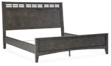 Montillan California King Panel Bed with Dresser in Grayish Brown - PKG016247