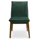 Monza Dark Green Velvet Dining Chair (Set Of 2) - DCH00403302