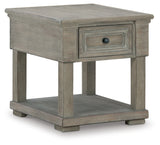 Moreshire Coffee Table with 1 End Table in Bisque - PKG014964