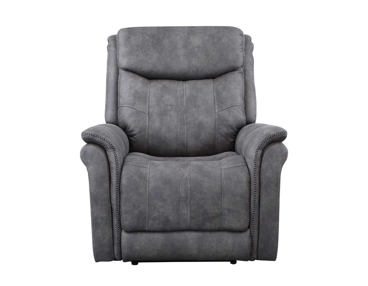 Morrison Dual-Power Recliner, Stone from Steve Silver - Luna Furniture