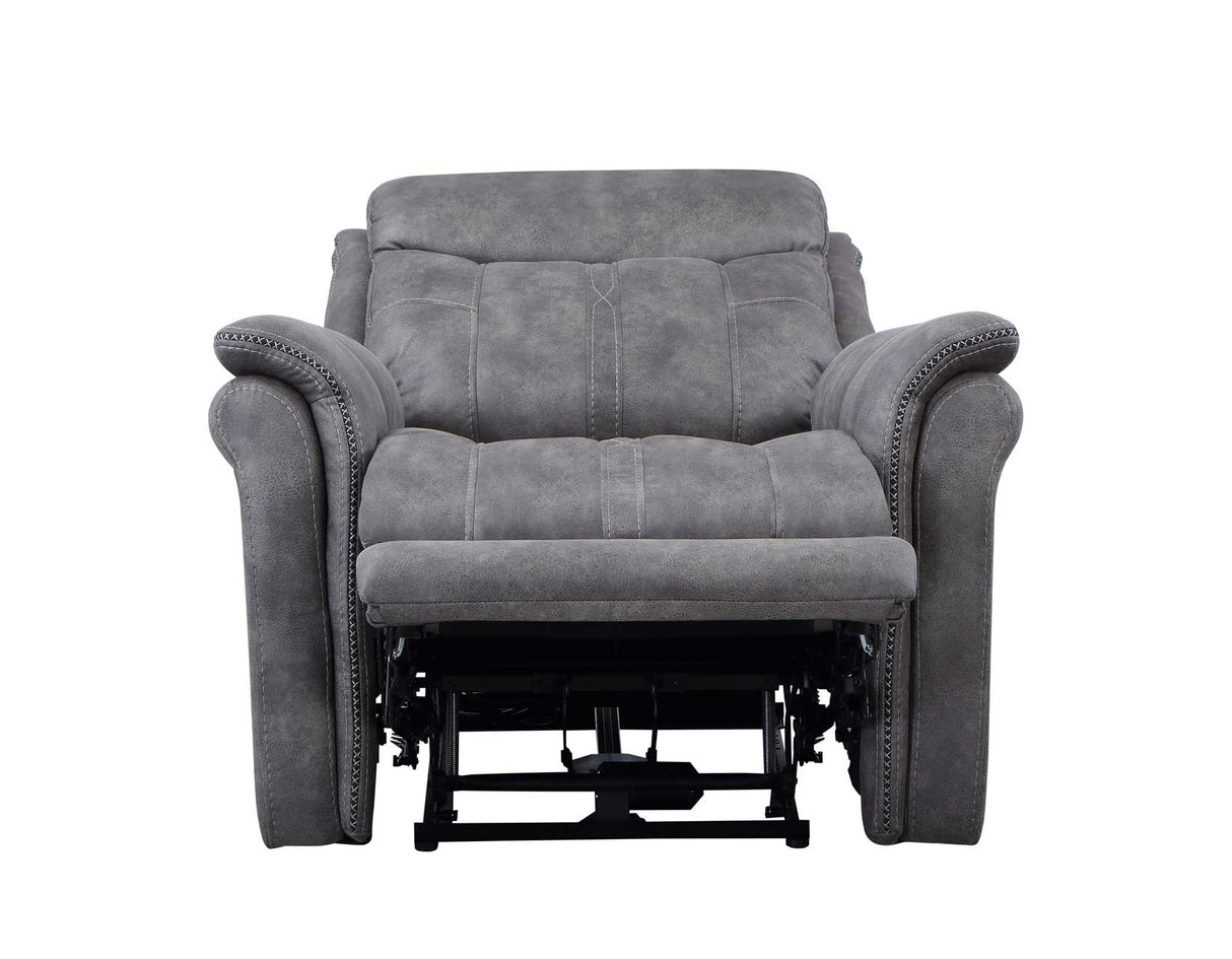 Morrison Dual-Power Recliner, Stone from Steve Silver - Luna Furniture