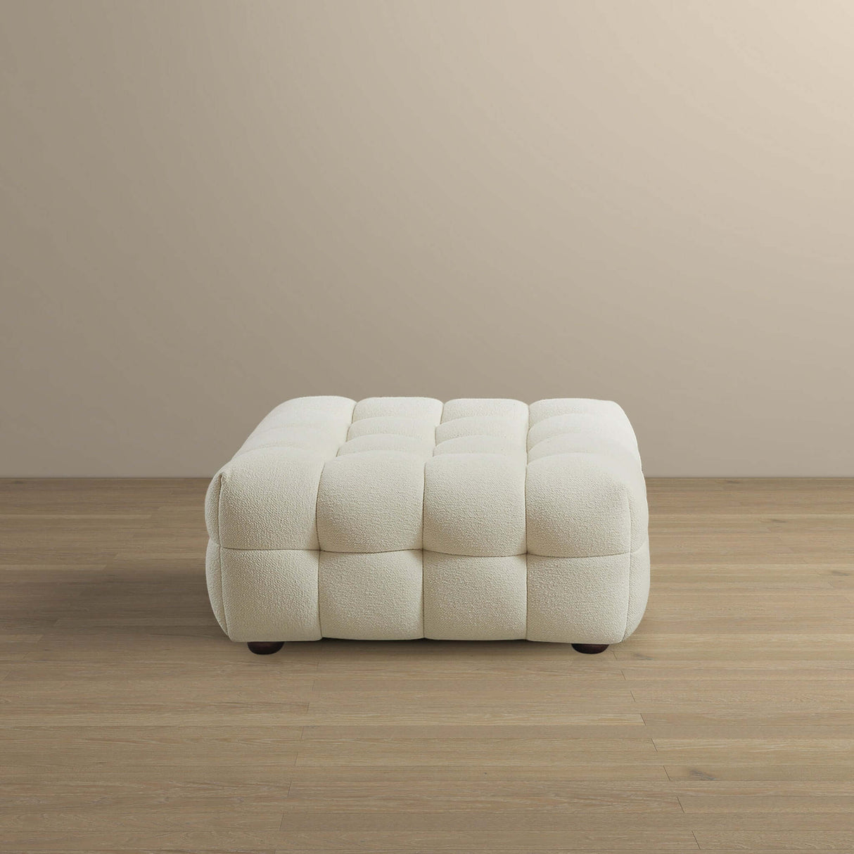 Morrison Ottoman (Cream Boucle) - AFC02080 - 