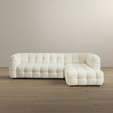 Morrison Right Sectional Sofa (Cream Boucle) - AFC02078 - 