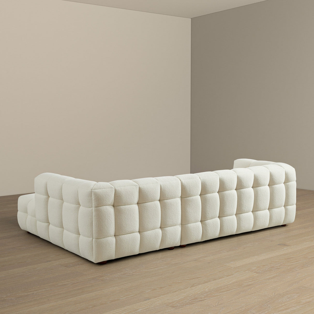 Morrison Right Sectional Sofa (Cream Boucle) - AFC02078 - 