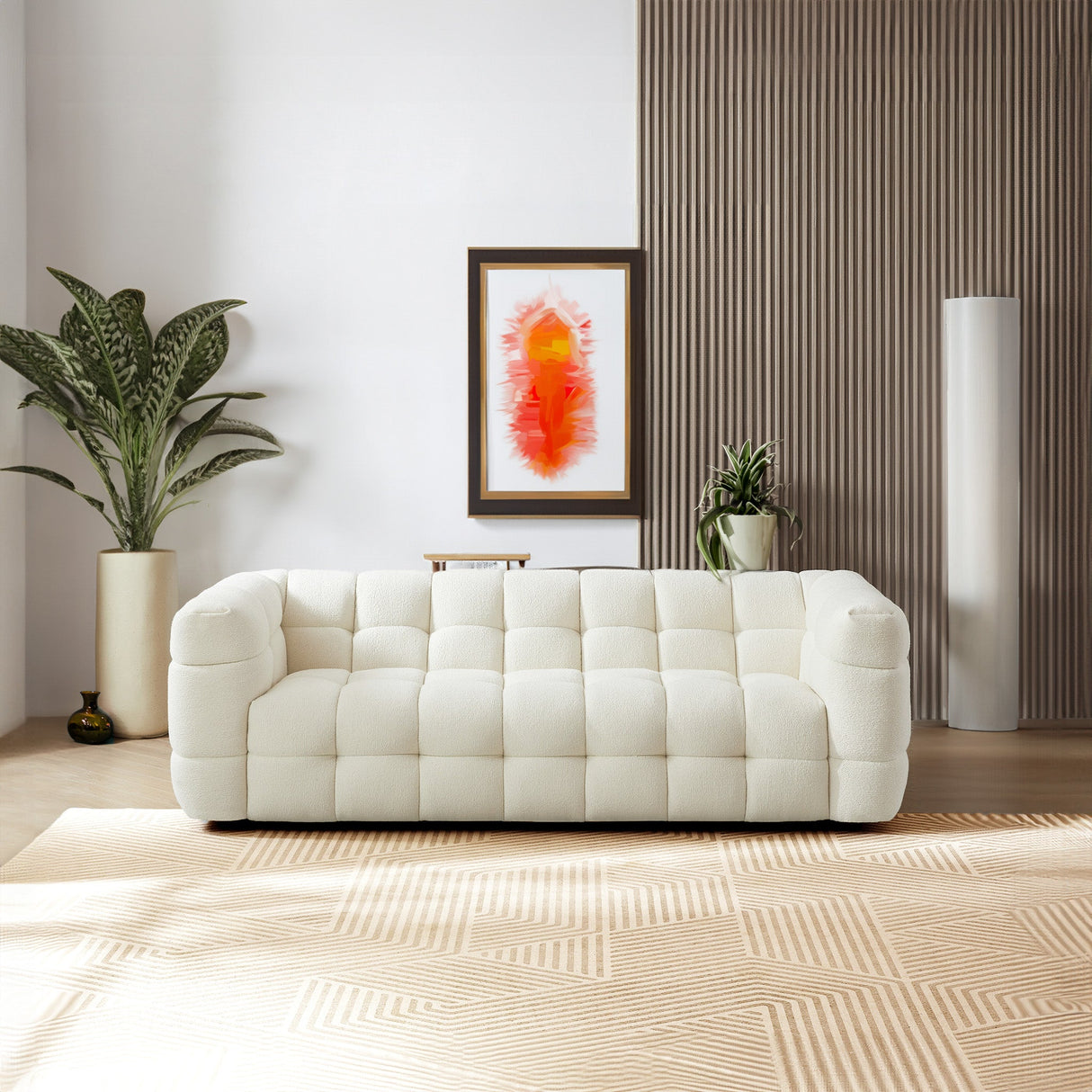 Morrison Sofa (Cream Boucle) - AFC02079 - 