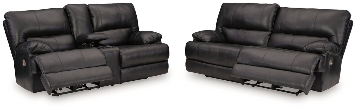 Mountainous Sofa and Loveseat in Eclipse - PKG018552