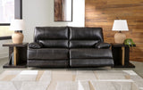 Mountainous Sofa, Loveseat and Recliner in Eclipse - PKG018553