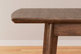 Mustard/Brown Lyncott Dining Table and 4 Chairs - PKG015485