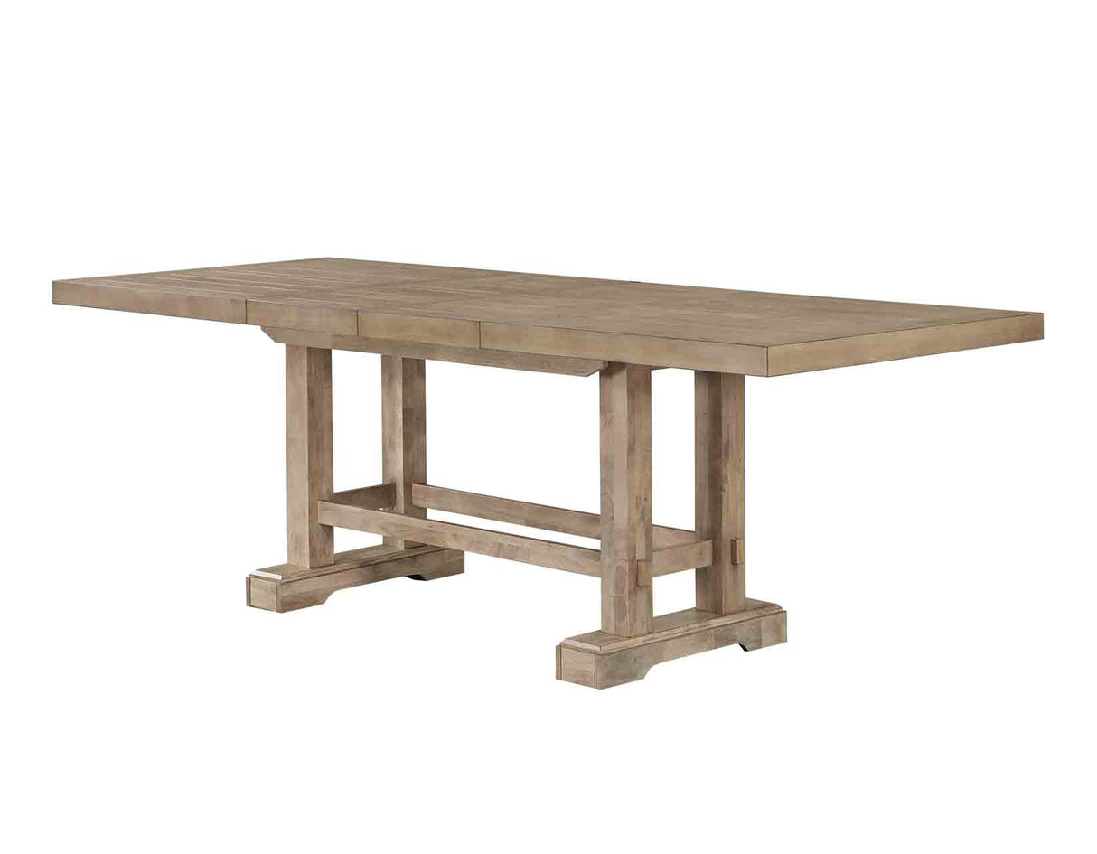 Napa 108-Inch Counter Table with/2 18-inch Leaves, Sand - NP600PTS