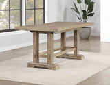 Napa 108-Inch Counter Table with/2 18-inch Leaves, Sand - NP600PTS