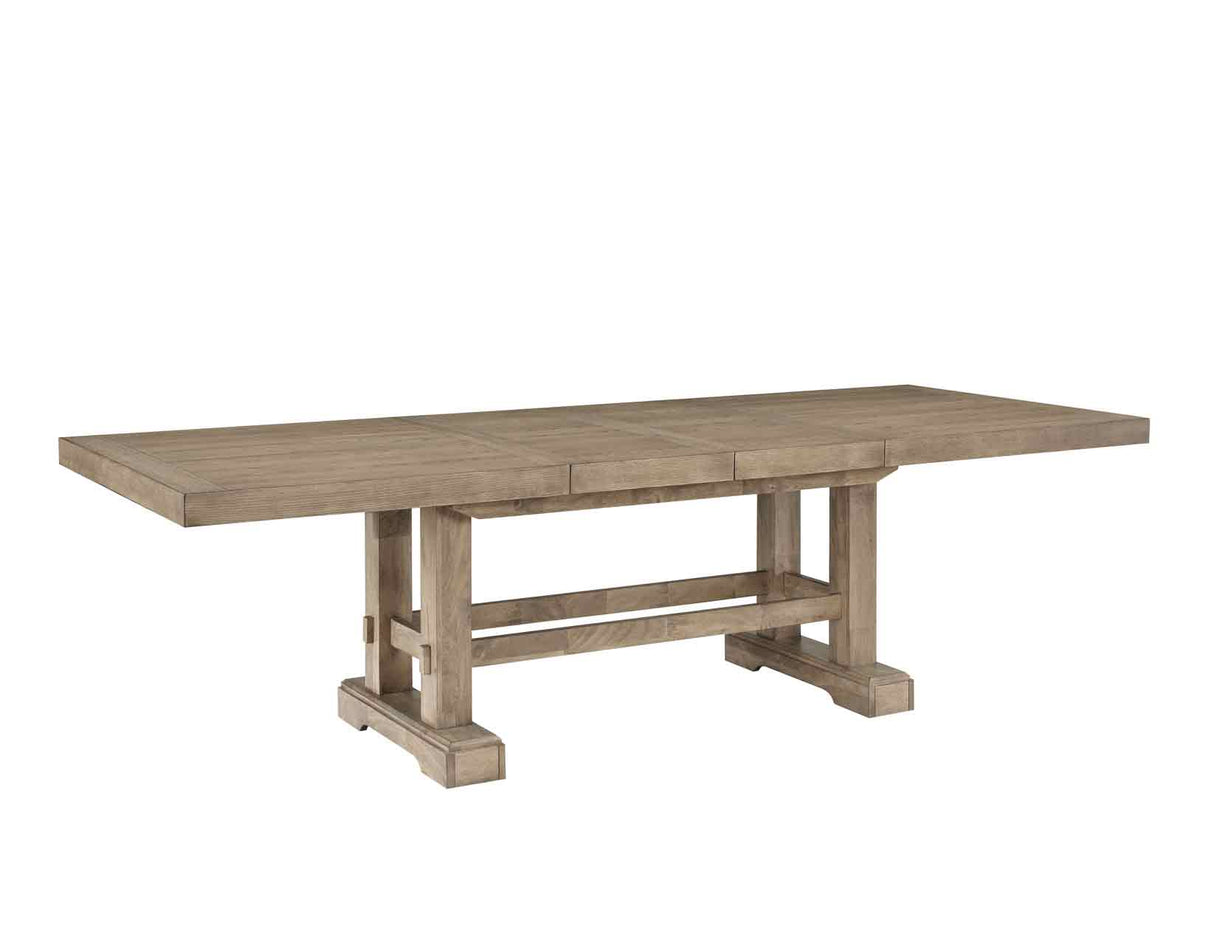 Napa 108-inch Dining Table with 2/18-inch Leaves, Sand - NP500TS