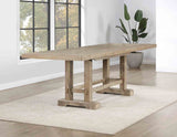 Napa 5-Piece Counter Dining Set, Sand(Table & 4 Counter Chairs) from Steve Silver - Luna Furniture