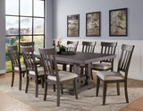 Napa 7-Piece Dining Set(Table, 2 Upholstered & 4 Side Chairs) - SET | NP500T | NP500S(4) | NP500US(2)