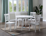 Naples 5-Piece Drop-Leaf Dining(Table & 4 Side Chairs) from Steve Silver - Luna Furniture