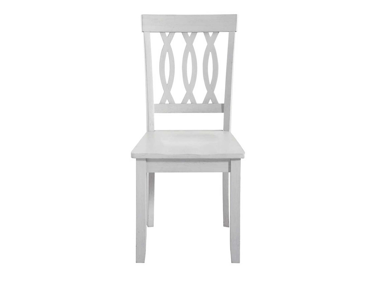 Naples Side Chair, White, Set of 2 from Steve Silver - Luna Furniture