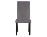 Napoli Side Chair, Gray Velvet - NL500SG