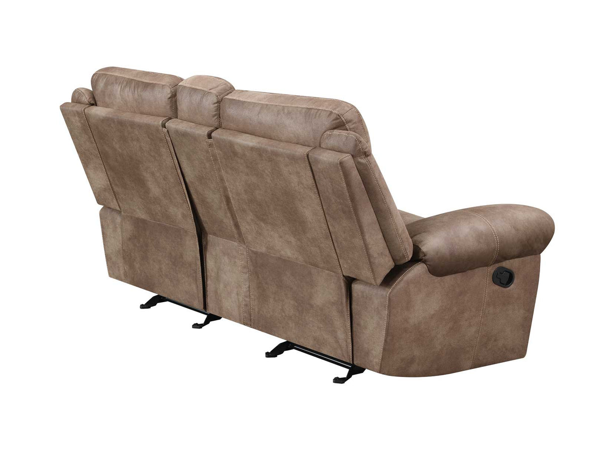 Nashville Manual Glider Recliner Console Loveseat - NH850CL