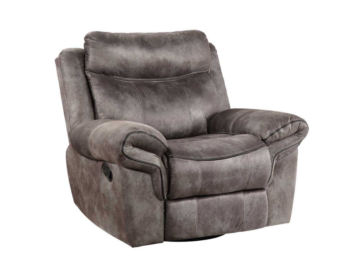 Nashville Swivel Glider Recliner, Grey - NH850RG