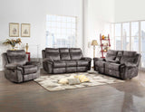 Nashville Swivel Glider Recliner, Grey - NH850RG