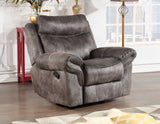 Nashville Swivel Glider Recliner, Grey - NH850RG