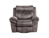 Nashville Swivel Glider Recliner, Grey - NH850RG