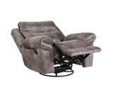 Nashville Swivel Glider Recliner, Grey - NH850RG