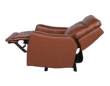 Natalia Dual-Power Leather Recliner, Coach from Steve Silver - Luna Furniture