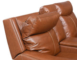 Natalia Dual-Power Reclining Console Loveseat, Coach from Steve Silver - Luna Furniture