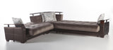 Natural Sectional (Prestige Brown) 4 Pieces - 10-NAT-C532D-05-0