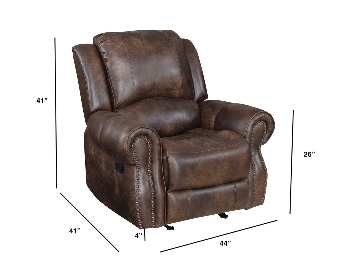 Navarro Manual Glider Recliner from Steve Silver - Luna Furniture