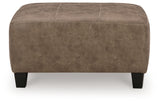 Navi 2-Piece Sectional with Ottoman in Fossil - PKG016506