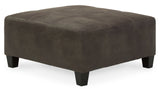 Navi 2-Piece Sectional with Ottoman in Smoke - PKG007392