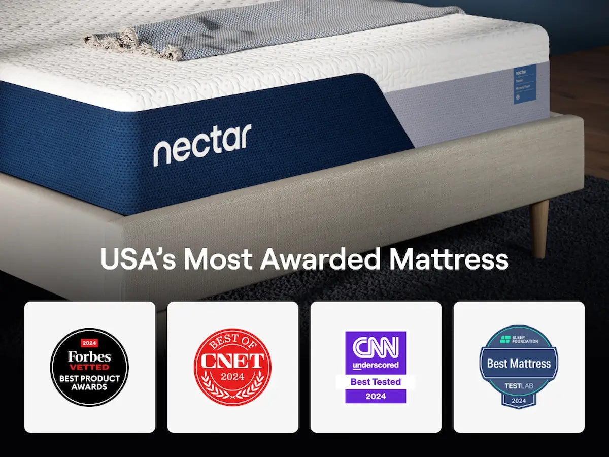 Nectar Foam Classic 5.1 White California King Mattress from Ashley - Luna Furniture