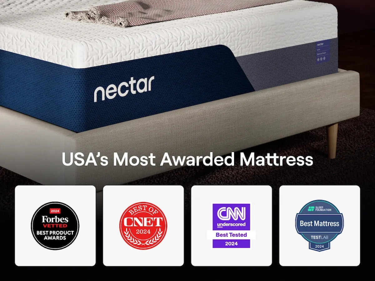 Nectar Foam Luxe 5.1 White Twin Mattress from Ashley - Luna Furniture