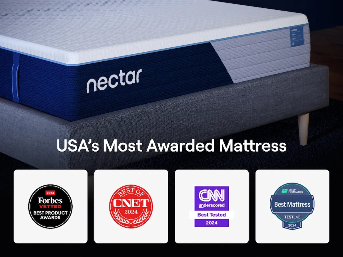 Nectar Hybrid Classic 5.1 White California King Mattress from Ashley - Luna Furniture