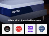 Nectar Hybrid Luxe 5.1 White California King Mattress from Ashley - Luna Furniture