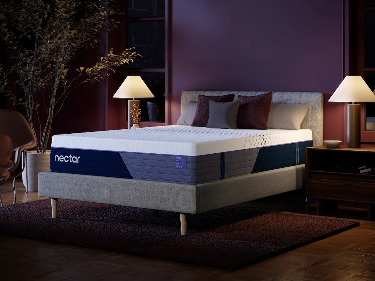 Nectar Hybrid Luxe 5.1 White California King Mattress from Ashley - Luna Furniture