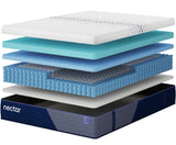 Nectar Hybrid Luxe 5.1 White King Mattress from Ashley - Luna Furniture