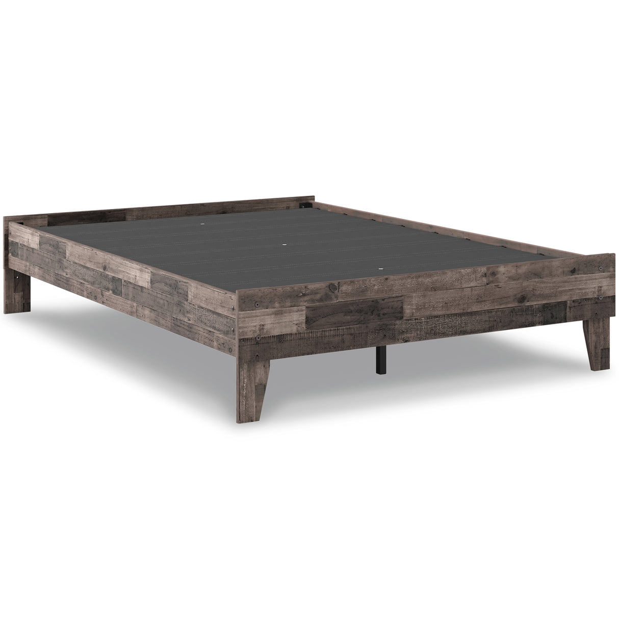 Neilsville Full Platform Bed with Mattress in Multi Gray from Ashley - Luna Furniture