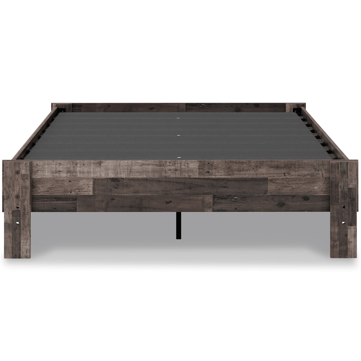 Neilsville Full Platform Bed with Mattress in Multi Gray from Ashley - Luna Furniture