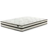 Neilsville Full Platform Bed with Mattress in Whitewash - PKG018262