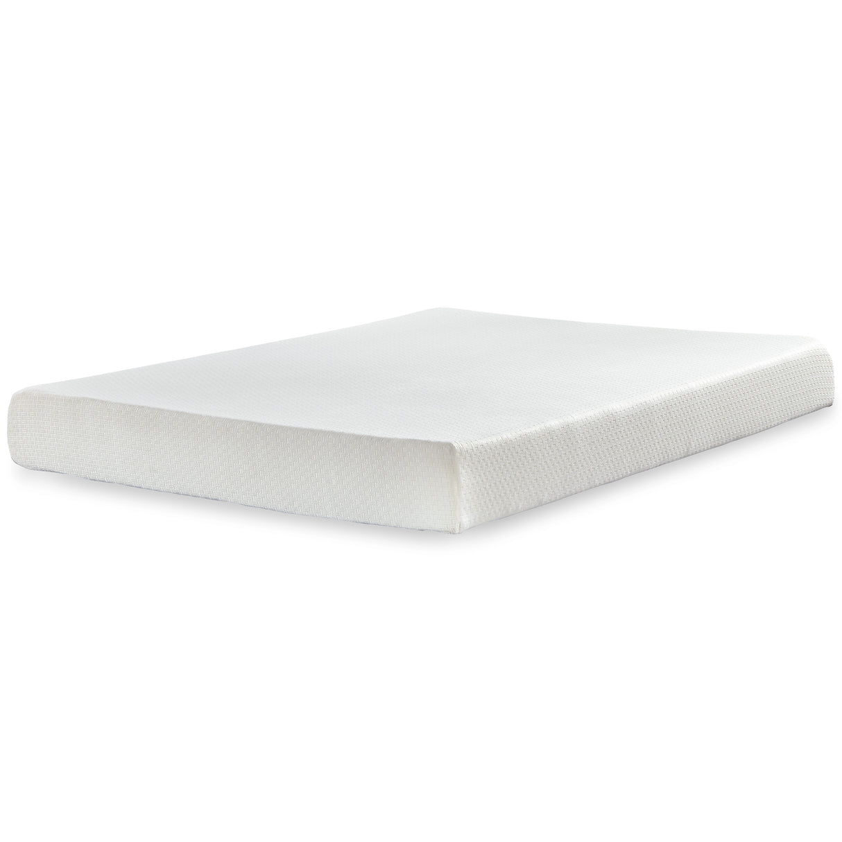 Neilsville Full Platform Bed with Mattress in Whitewash - PKG018265