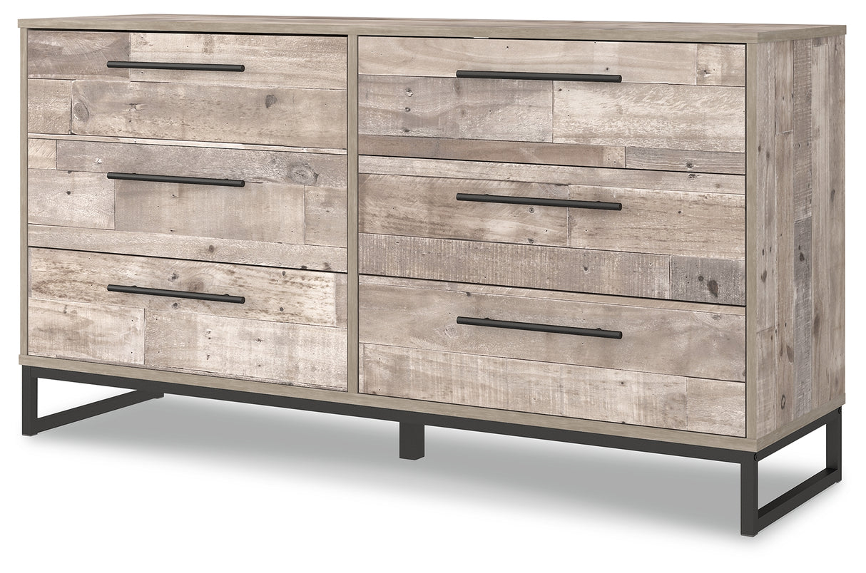 Neilsville Whitewash Dresser from Ashley - Luna Furniture