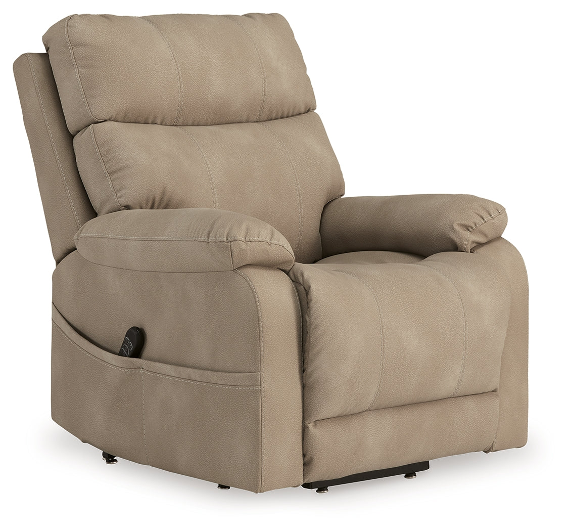 Next-Gen Durapella Sand Power Lift Recliner - 4070912