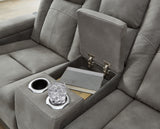 Next-Gen DuraPella Sofa, Loveseat and Recliner in Slate - PKG013057