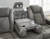 Next-Gen DuraPella Sofa, Loveseat and Recliner in Slate - PKG013057